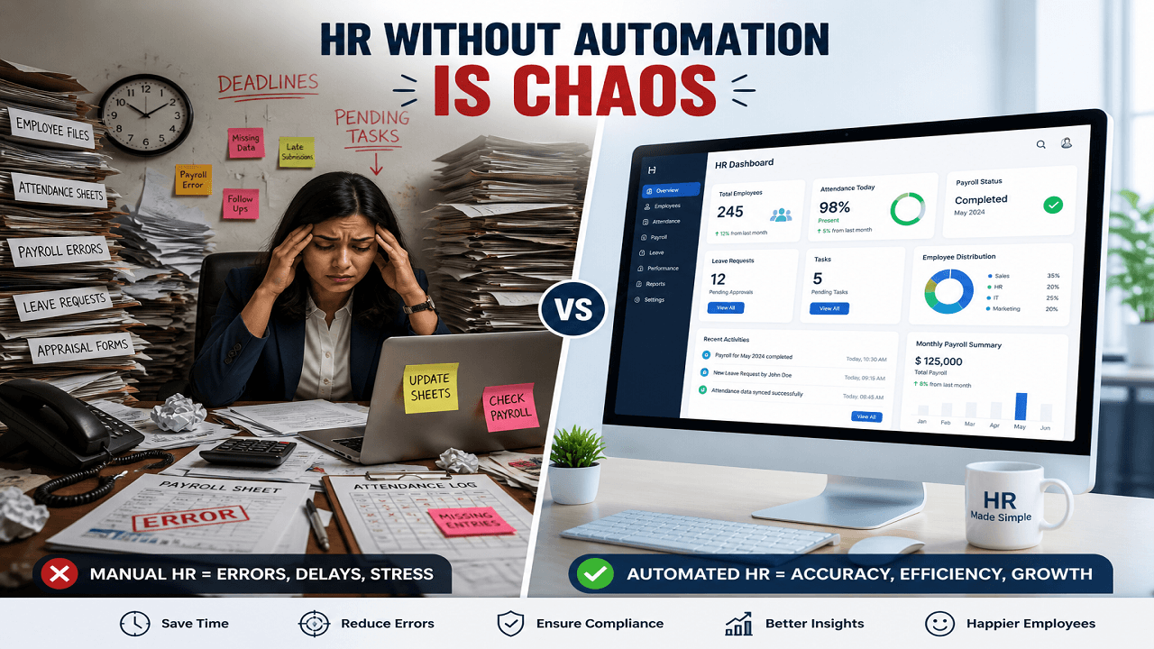 Real Problems HR Teams Face Without Automation