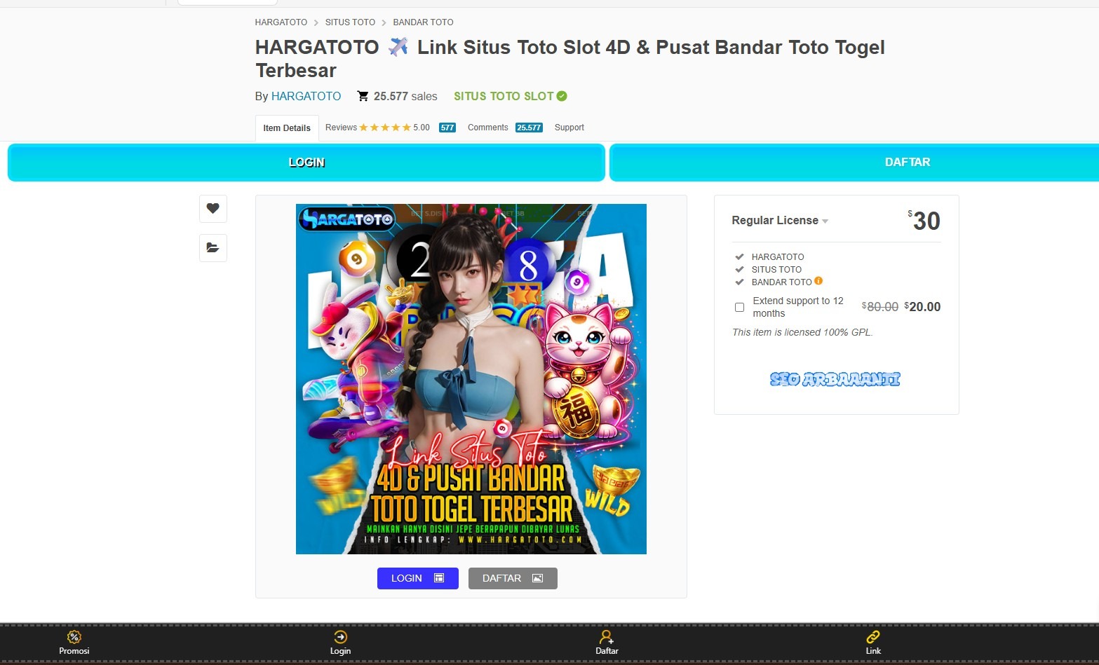 HARGATOTO: Situs Toto Slot 4D Terpercaya dengan Informasi Bandar Togel Terlengkap